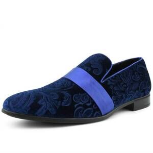 NEW AMALI men's king loafer in navy